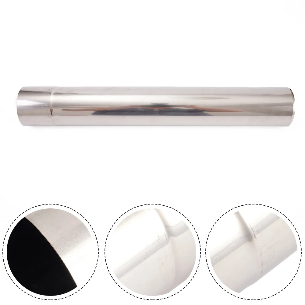 

30-40cm Stainless Steel Stove Pipe Chimney Outdoor Camping Wood Fire Stove Heating Stove Boiler Exhaust Pipe Flue Liner