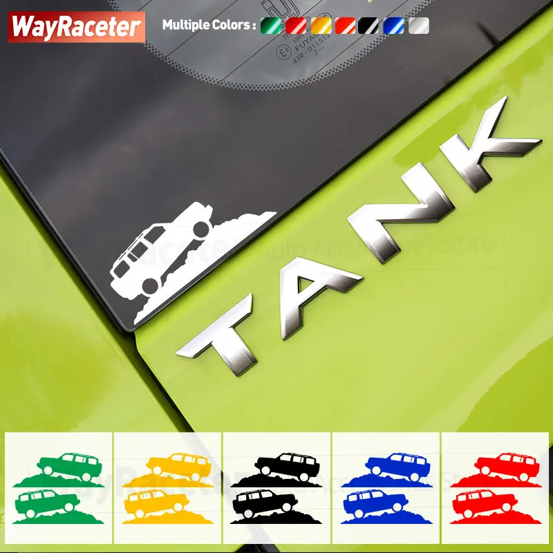 2 шт. креативные наклейки на окна автомобиля зеркало заднего вида отражающая