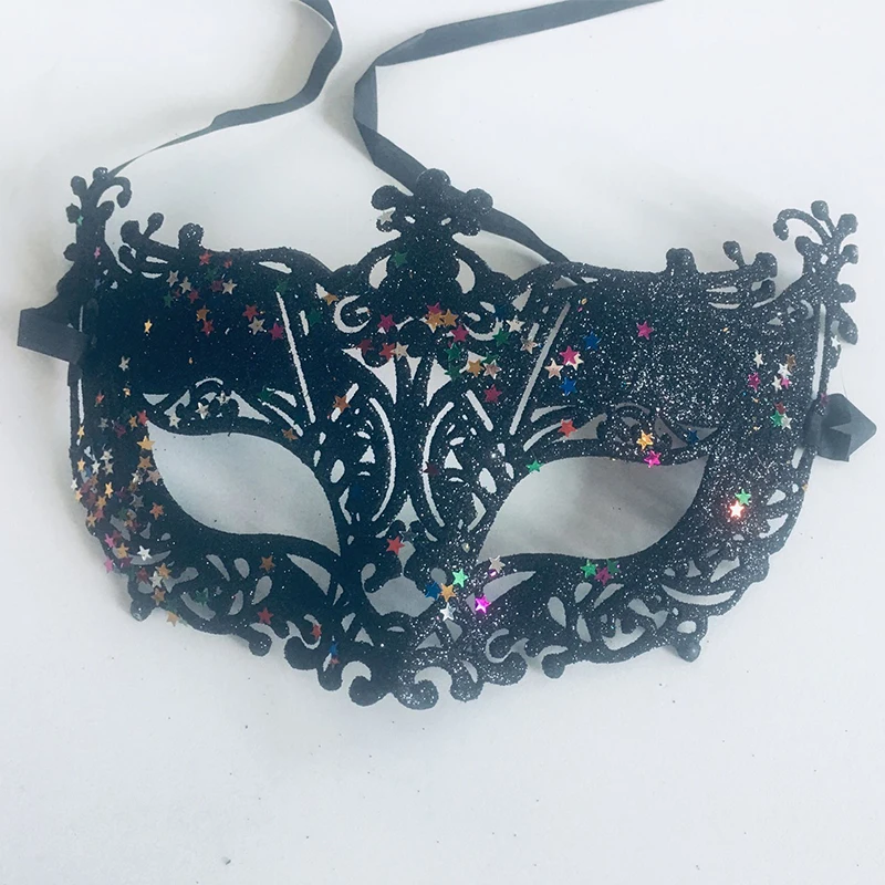 Маскарадная маска для свадьбы карнавала вечевечерние представления фиолетовый