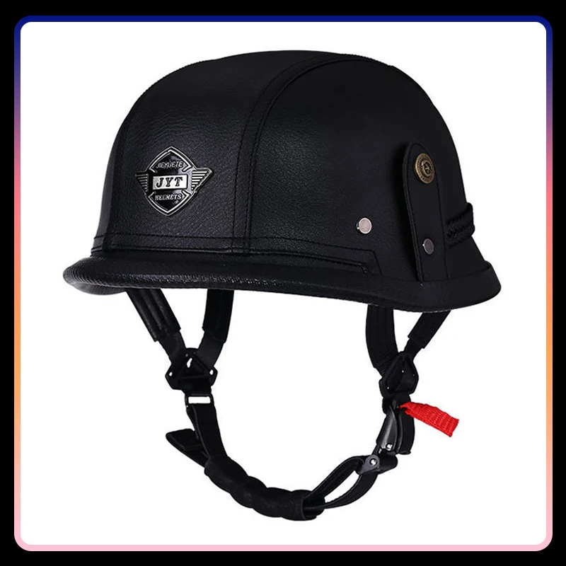 Защитный шлем в стиле ретро 1/2 классические аксессуары для мотоциклов