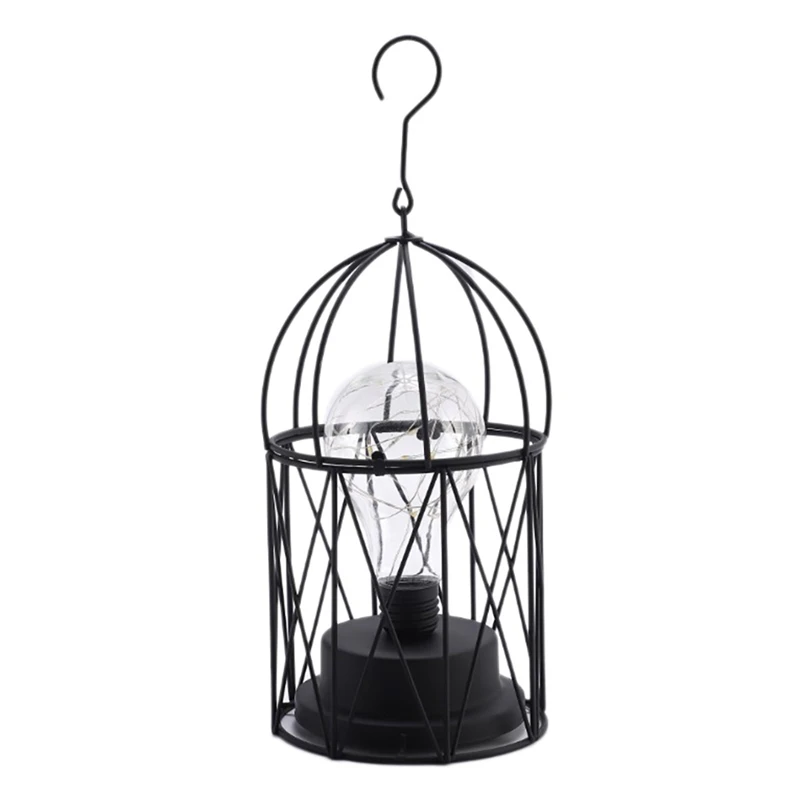 

Iron Birdcage Decorative Mini Copper Wire Lamp Tealight Hanging Bird Cage Lantern Of Wedding & Party Decorations