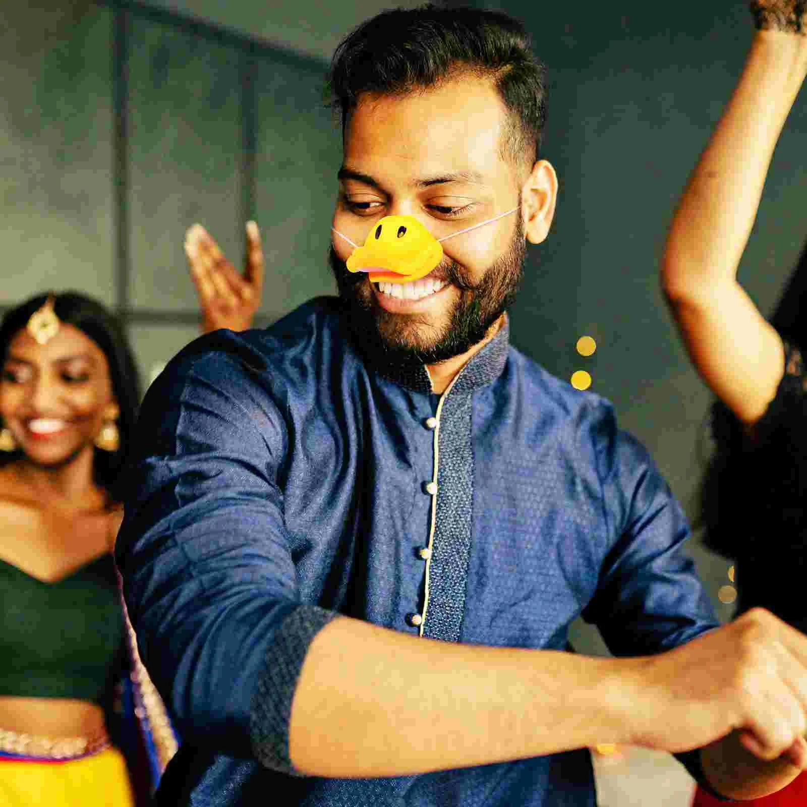 4 шт. украшения для вечеринки в виде носа и утки сменный костюм Хэллоуина реквизит