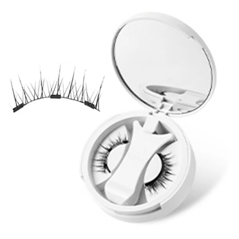 Магнитные ресницы натуральный вид магнитные набор двойных ресниц густые