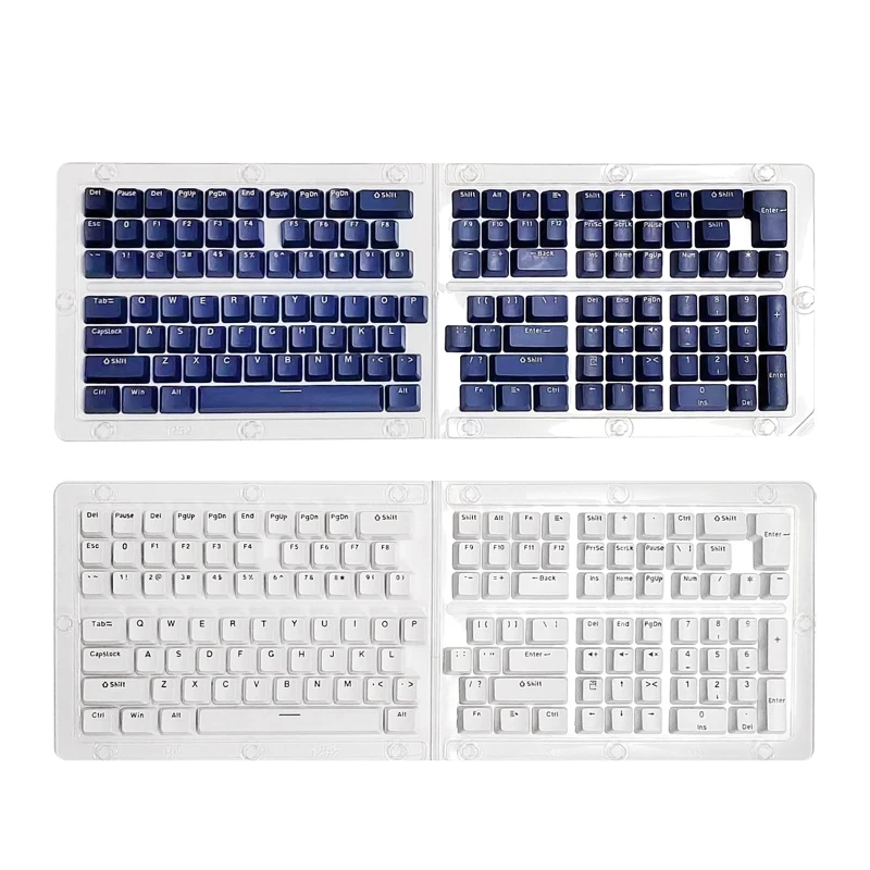 

Keycaps OEM Height PBT Double Shot Injection 132 Keys for Mechanical Keyboard