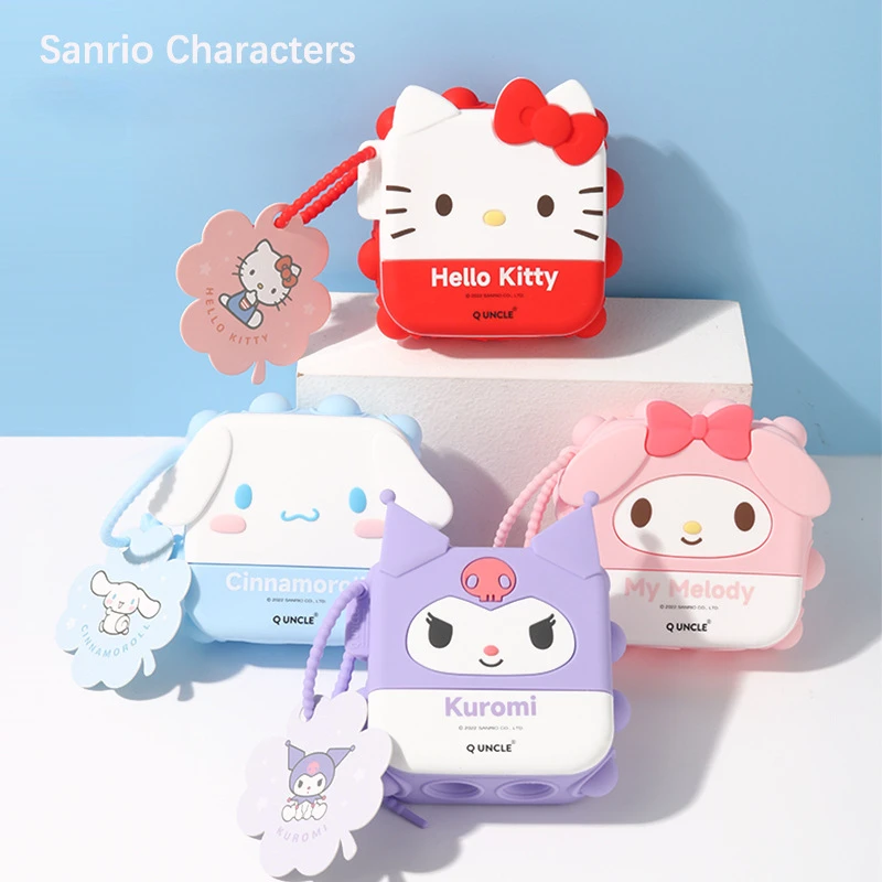 

Sanrio Kuromi Hello Kitty Melody медленное снятие стресса сжимаемая Милая декомпрессионная аниме детская ручная захватывающая игрушка лечебный подарок