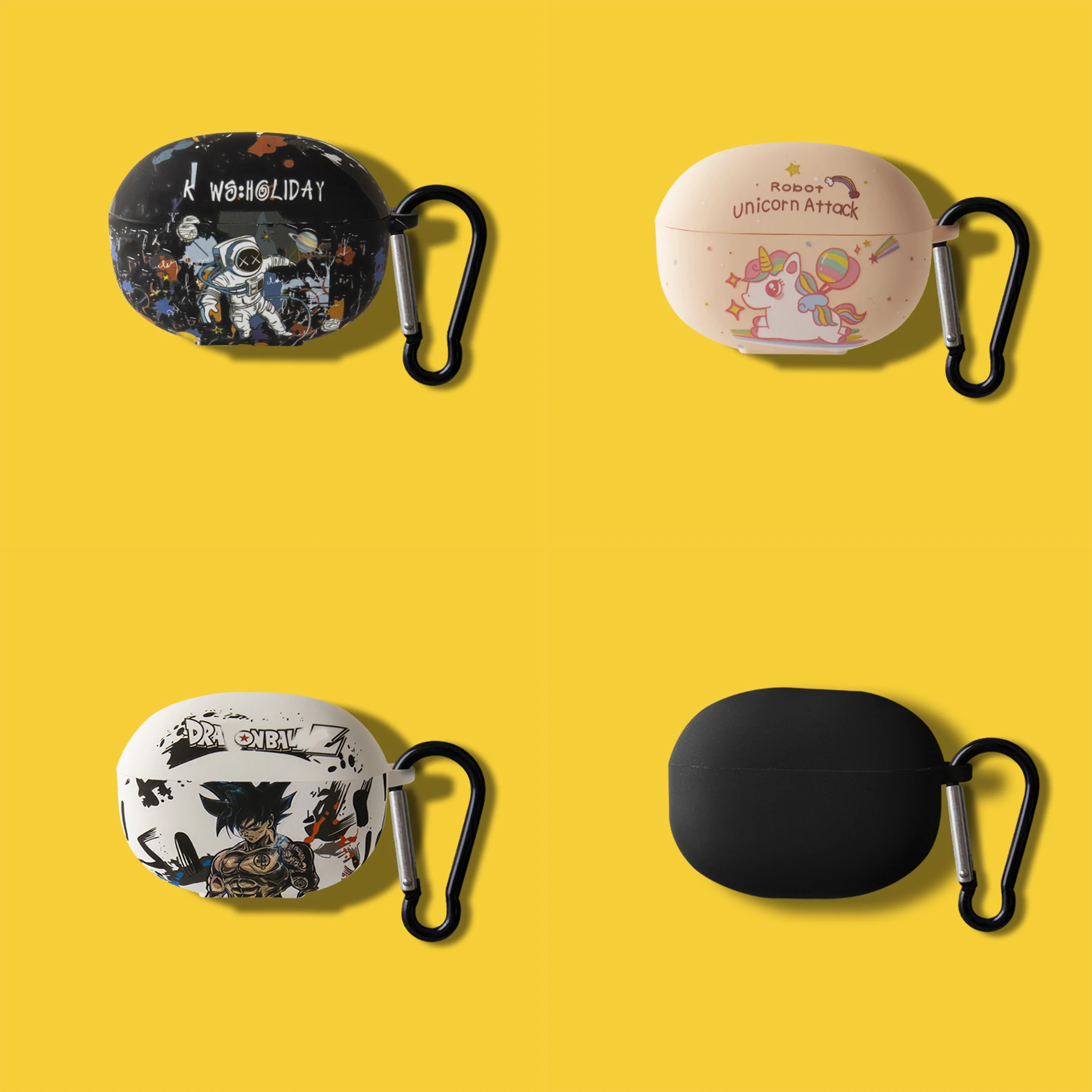 

Cartoon Silicone Case For Xiaomi Buds 3T Pro Bluetooth Earphone Protective Cases With Keychain For Xiaomi Buds 3 Pro Cover Funda