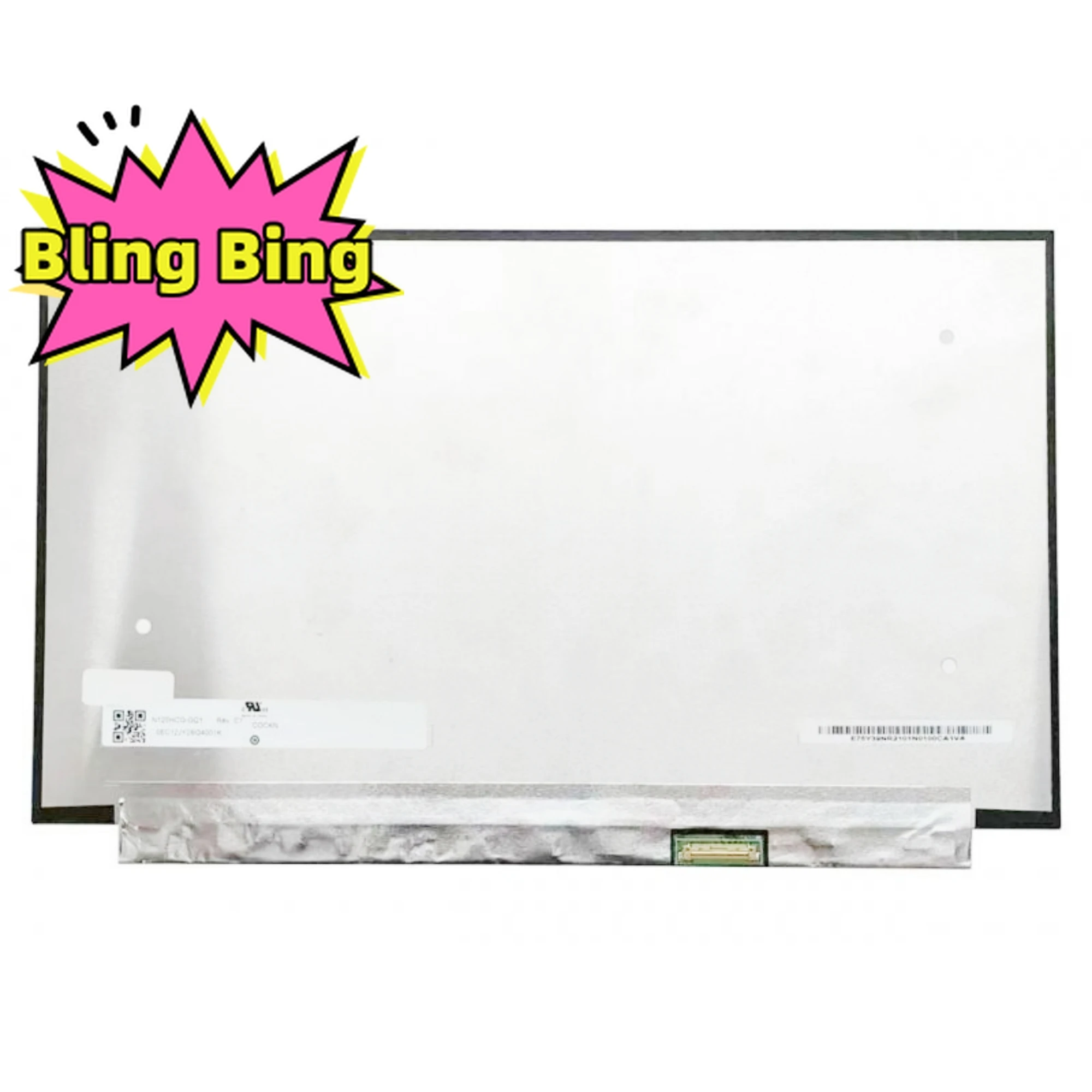 

N125HCG-GQ1 FHD 30Pins 12,5 "IPS 1920x1080 99% sRGB EDP панель дисплея, Замена матрицы, не сенсорный ЖК-экран ноутбука