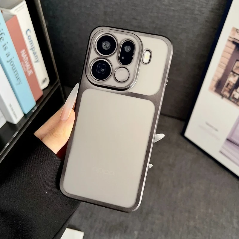Фото Чехол для OPPO Find X9 Pro, модный прозрачный антижелтий чехол для ПК, противоударный бампер для OPPO Find X 9, принципиально №3