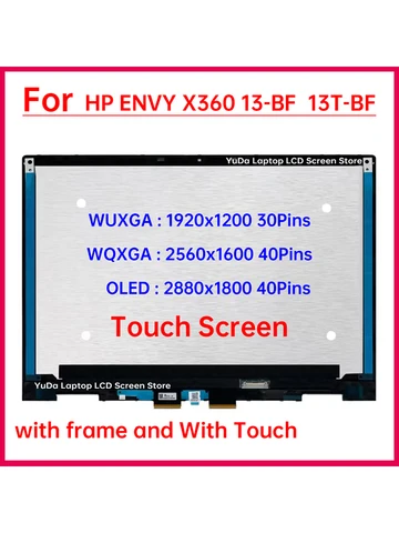 Digitalizzatore HP Envy X360 Touch Screen Per Laptop Da 15.6 per HP ENVY X360 15-DR 15 DR Digitalizzatore Ricambio HP Envy
