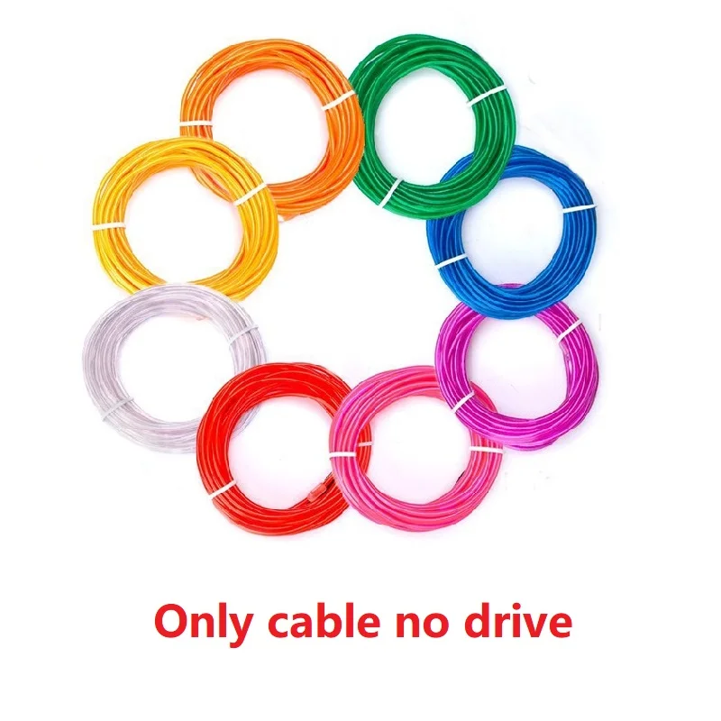 10/5/3/1 м EL проволока световая полоса батарея USB-переключатель неоновые светящиеся гирлянды DIY веревочная трубка Хэллоуин черный свет многоцветный декор
