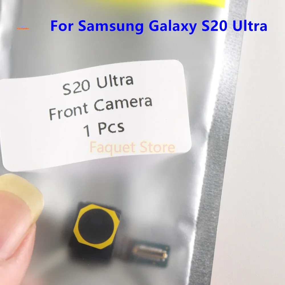 Передний небольшой модуль камеры для селфи гибкий кабель Samsung Galaxy S20 Ultra 5G SM-G988 G988U