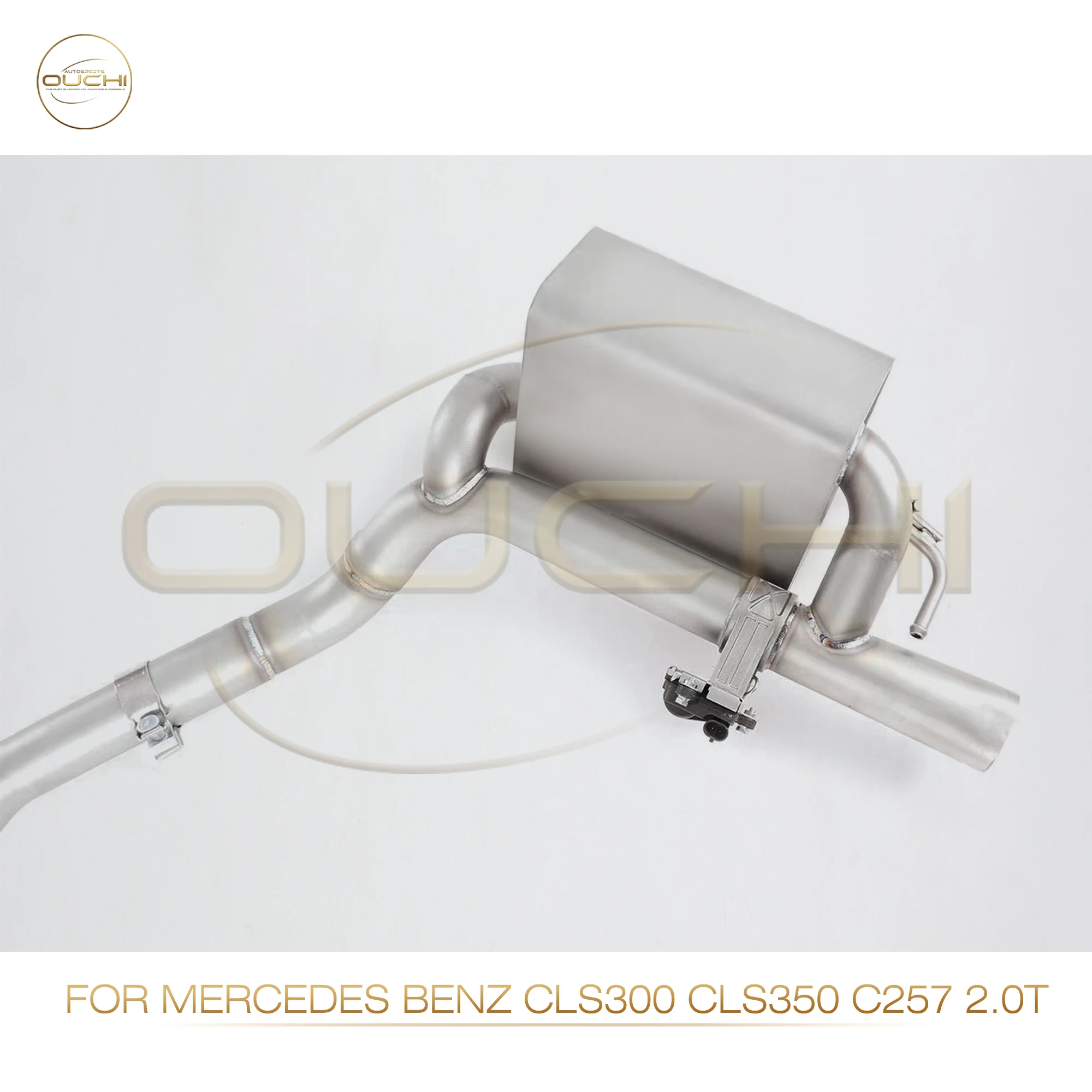 Выхлопная система OUCHI из нержавеющей стали эффективный Catback для Mercedes Benz CLS300 CLS350 C257