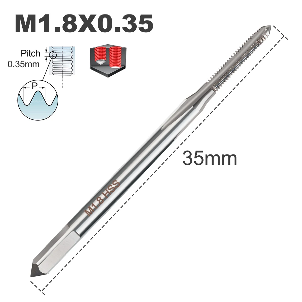 

Метрический метчик HSS xcan M1-M2.0