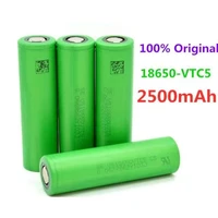 3 7v volt rechargeable us18650 vtc5 2500mah vtc5 18650 battery replacement 3 7v 2500mah 18650 batteries