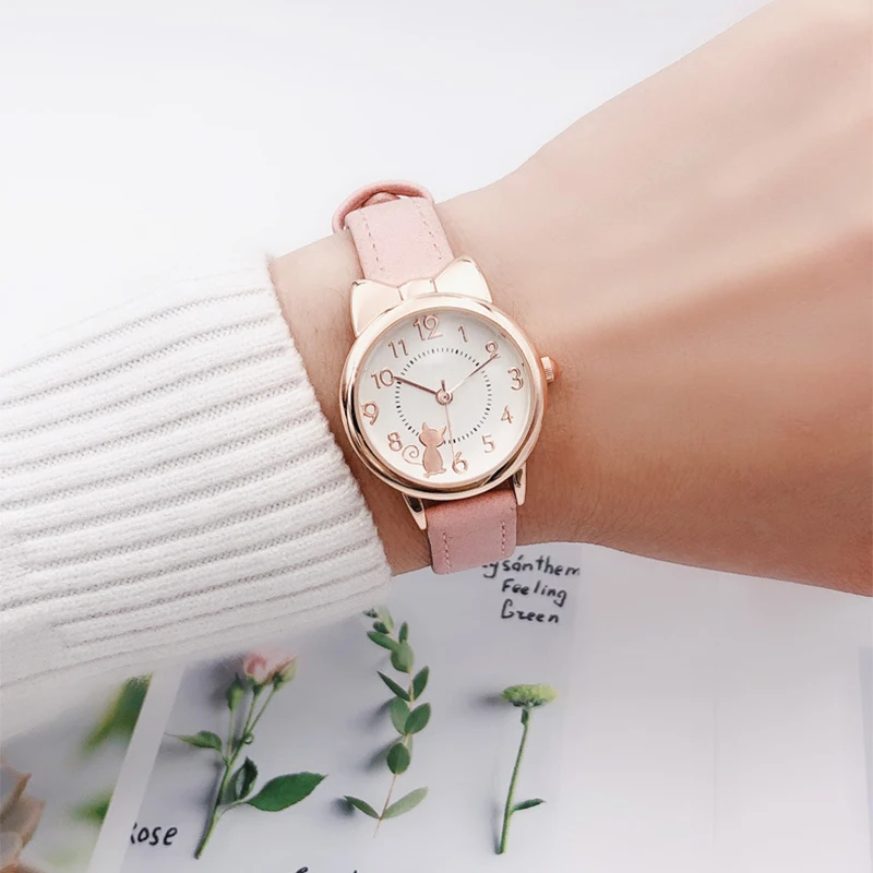 

Children's watch schoolgirl simple fashion quartz watch girl waterproof cute little girl gift