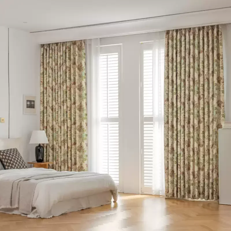 Американские утолщенные жаккардовые плотные шторы из синели окрашенные в пряже