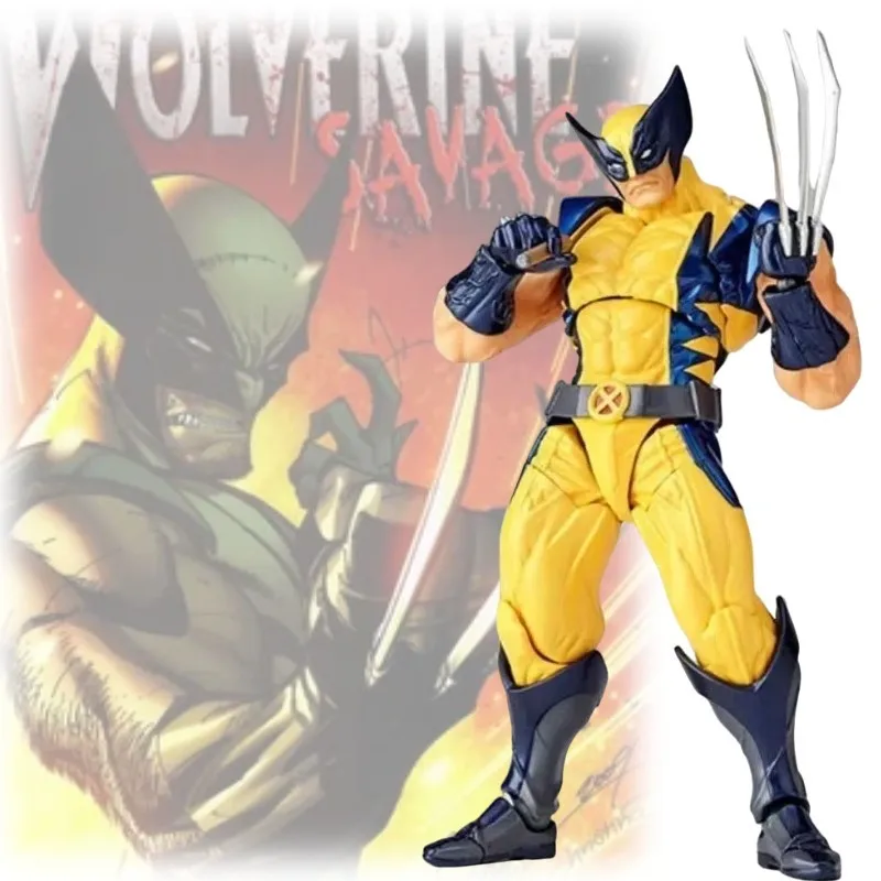 Bandai X-Men искусственная фигурка удивительная Yamaguchi ПВХ Росомаха Коллекционная