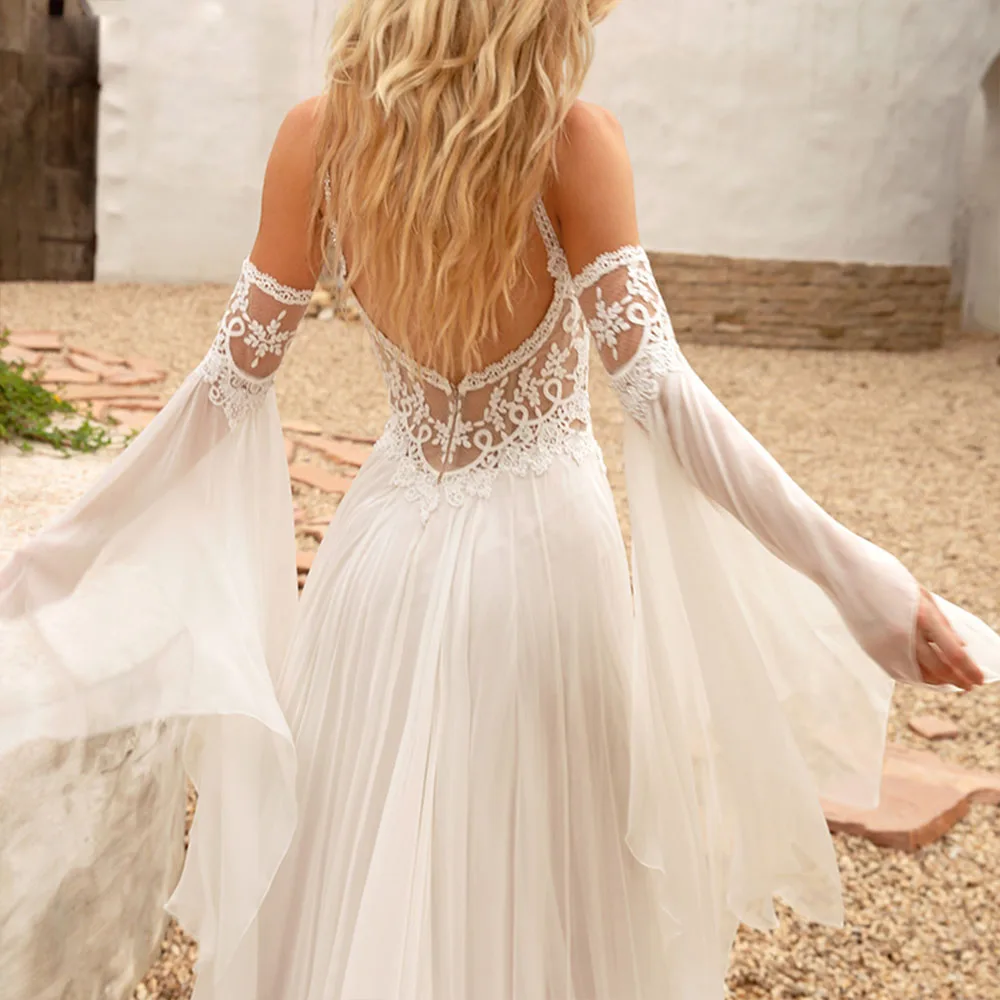 Свадебное платье Yisonkeen бохо