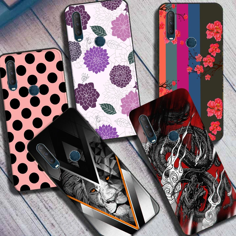 

Case For Alcatel 1S 3L 2020 5028Y 5028D 5029Y 5029 5029D Phone Cases Black Silicone Soft TPU back Cover Luxury Lovely Cute