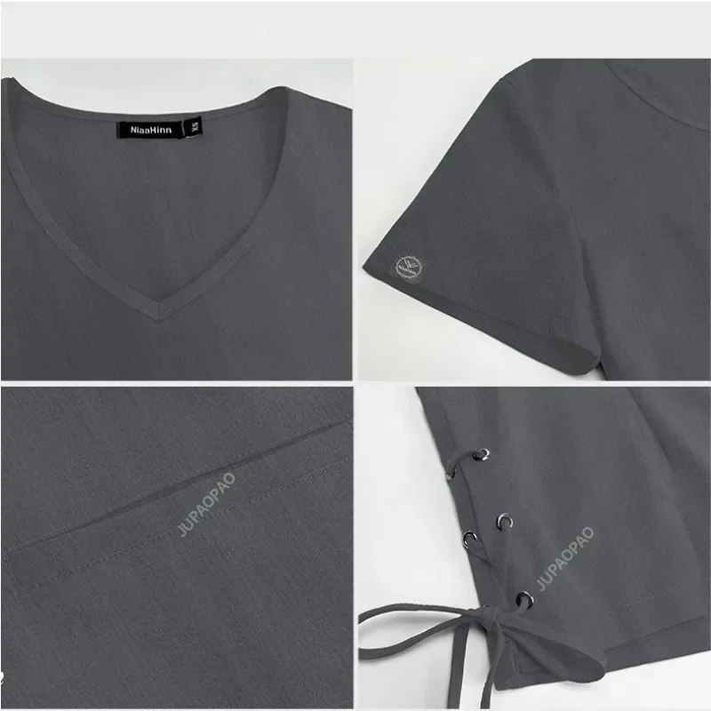 JUPAOPAO женский эластичный быстросохнущий медицинский набор скрабов с v-образным