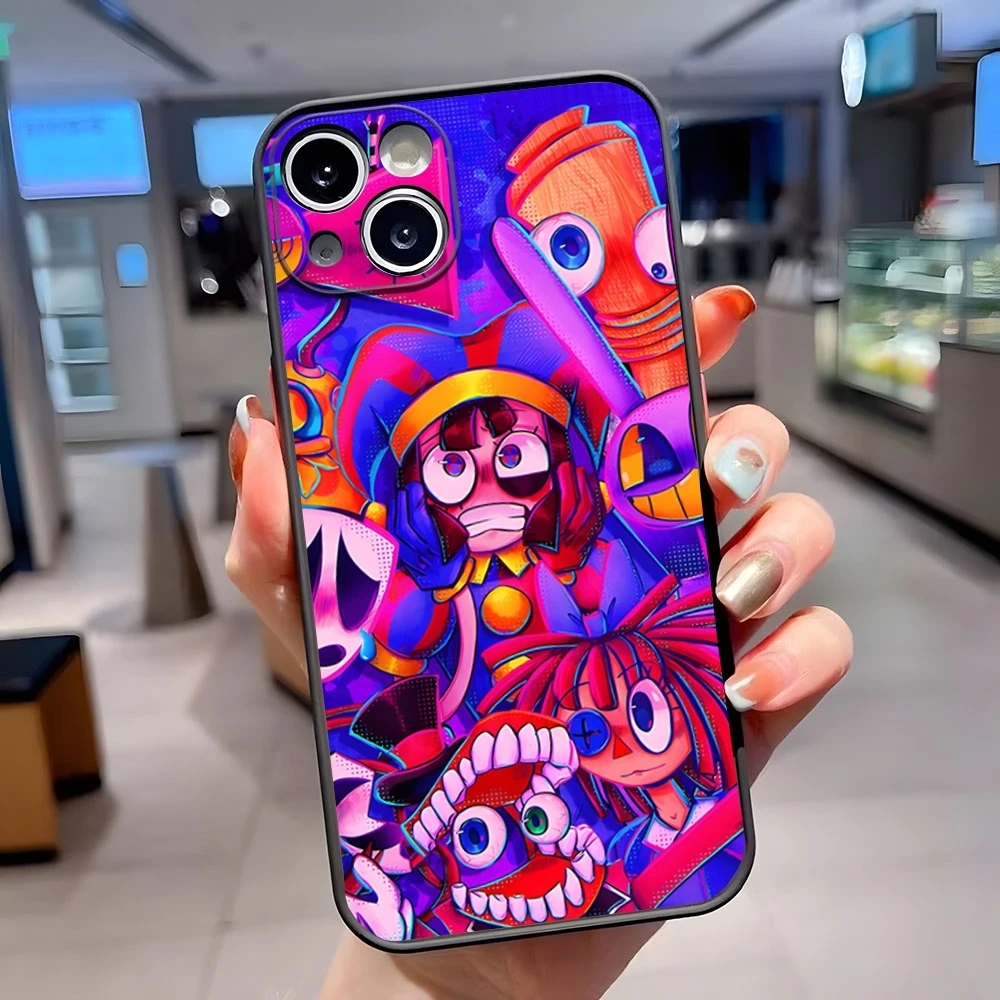 Потрясающий чехол для телефона в виде цирка IPhone 15 Pro Max 14 13 11 12 Mini Xs X Xr 7 8 Plus Se