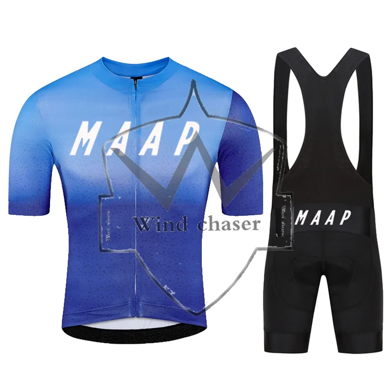 

2023 MAAP Cycling Jersey Set MTB Uniform Bike Clothing Summer Breathable Cycling Clothes Bicycle shirt ropa ciclismo Bib Pants