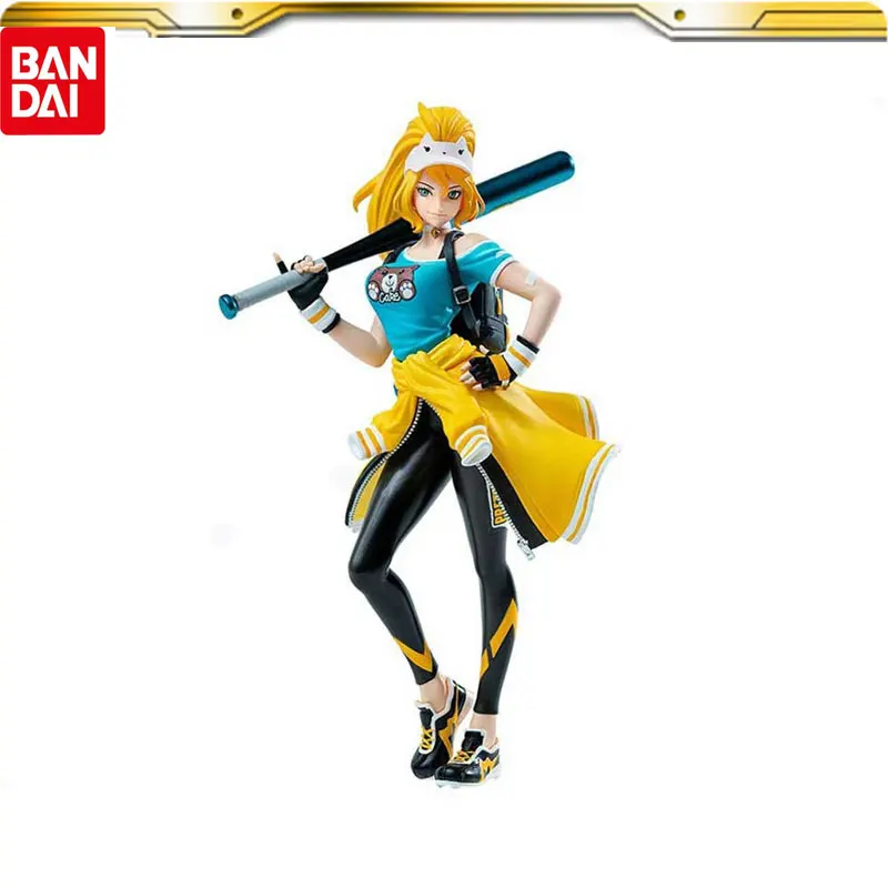 

Bandai Genuine Mobile Games Honor of Kings Action Figures Hero Cosplay Mulan PVC Toy Collectible Model Ornament Doll Gifts