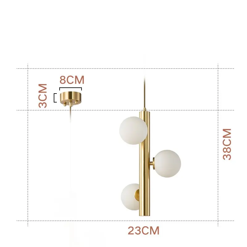 

Подвесной светильник LZPZ RUI Magic Bean