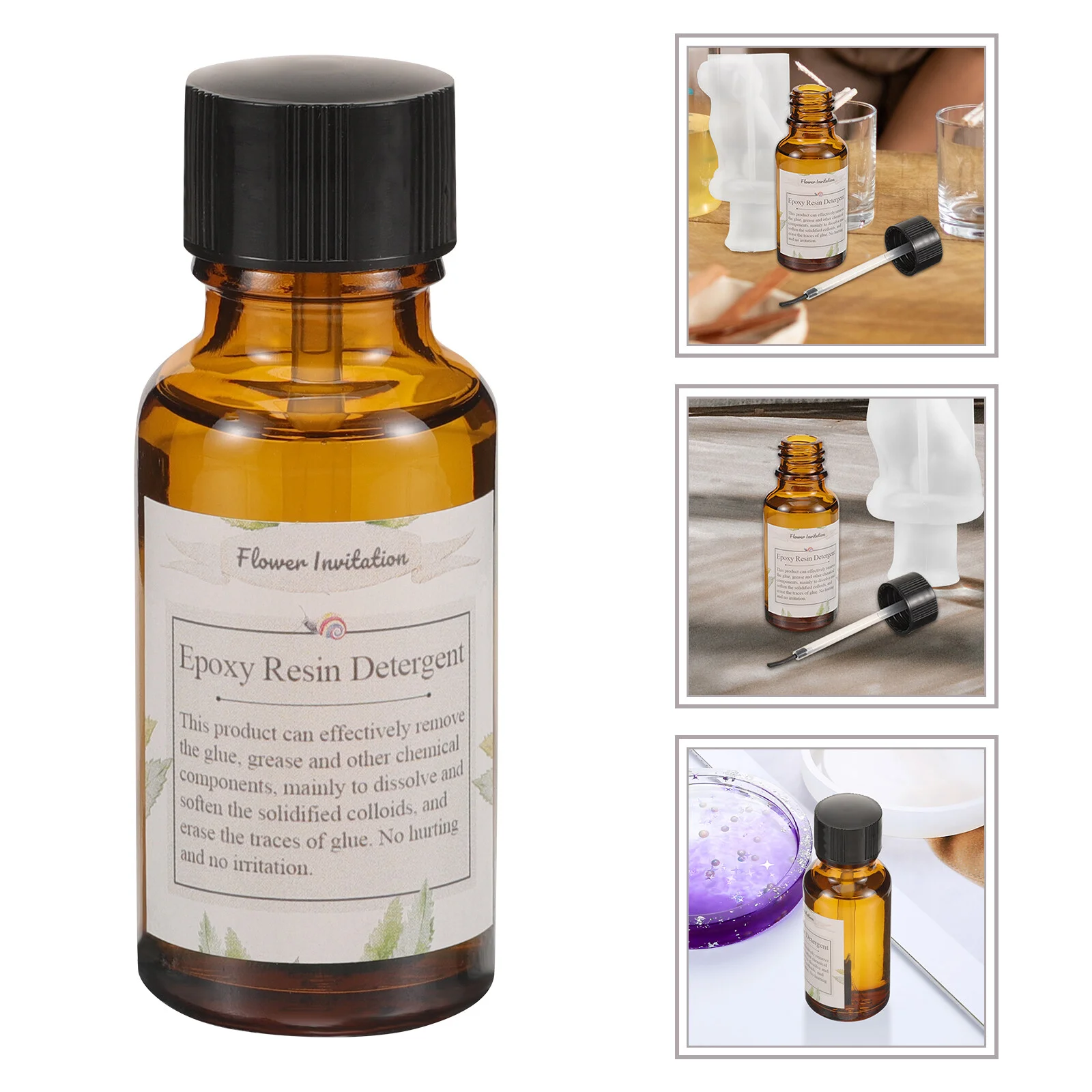 

1 бутылка формы для высвобождения формы для эпоксидной смолы удобные формы для высвобождения клея