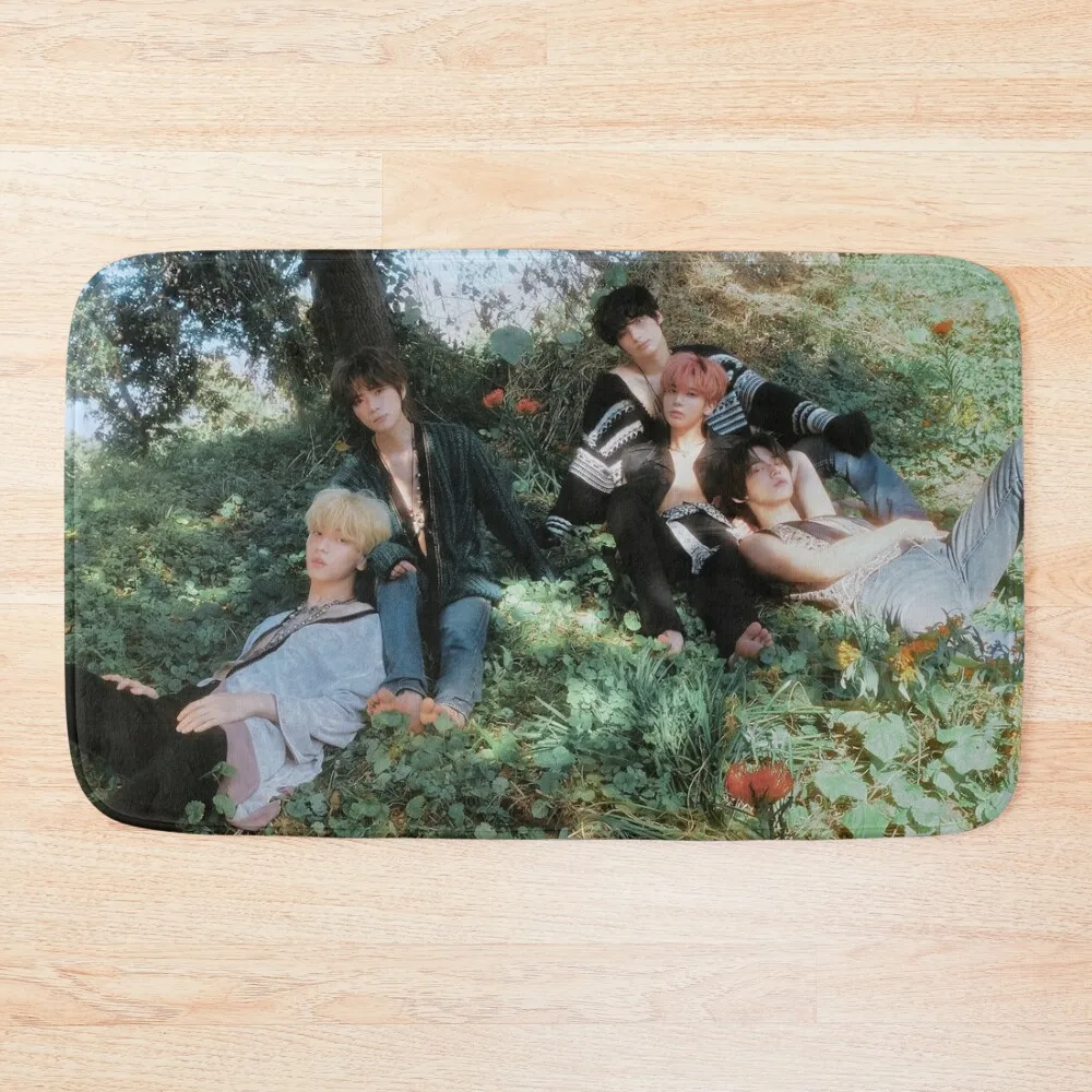 TXT голова с названием: концепция искушения фото Daydream коврик для ванной туалета