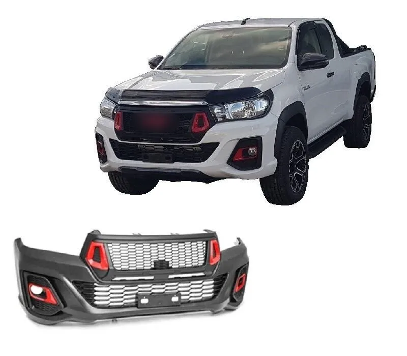 Hilux Vigo 2005-2015 Изменение на Revo Rocco Conversion Upgrade Body Kit 2021+