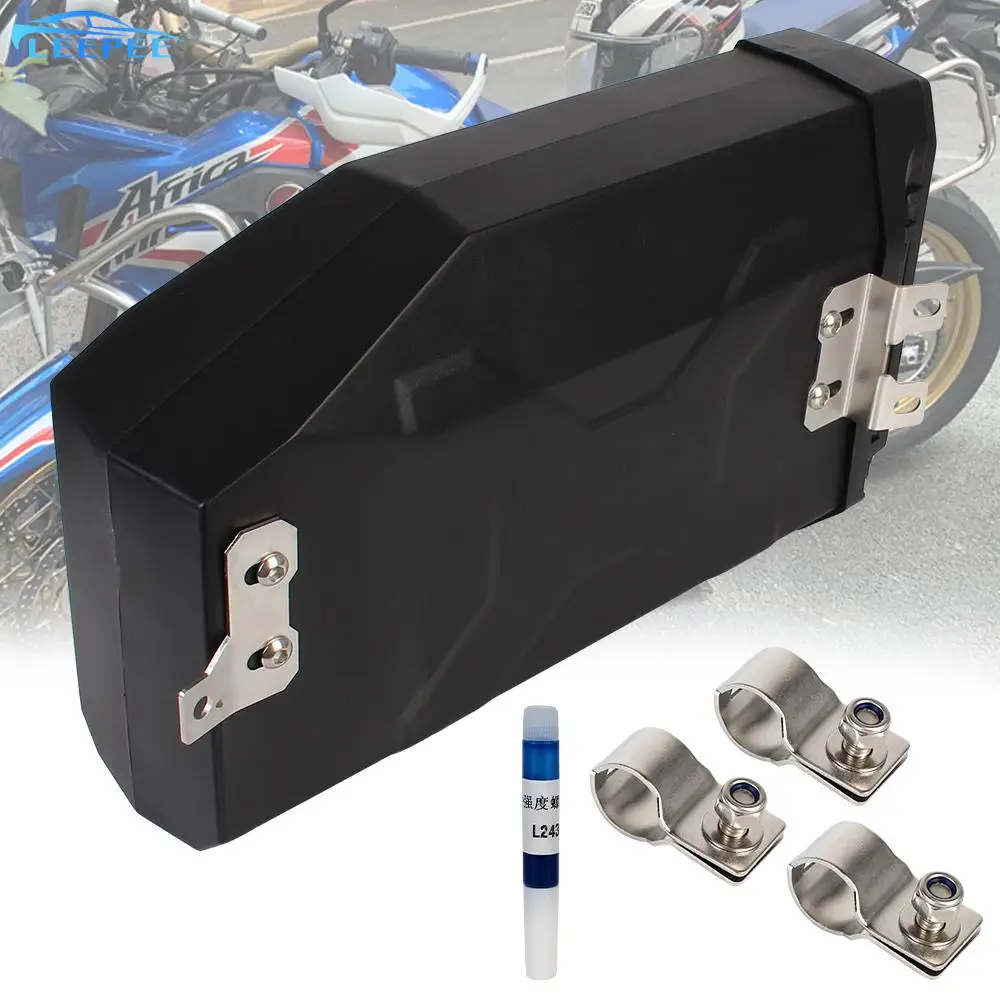 

For BMW R1200GS R1250GS F850GS F750GS with 2 Keys Plastic Box Case for Left Right Side Bracket 5 Liters Tool Box