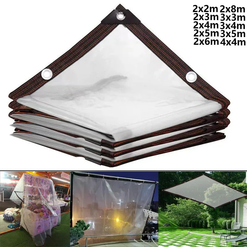 

PE film transparent rainproof cloth balcony garden waterproof canopy succulent plant canopy insulation waterproof tarpaulin