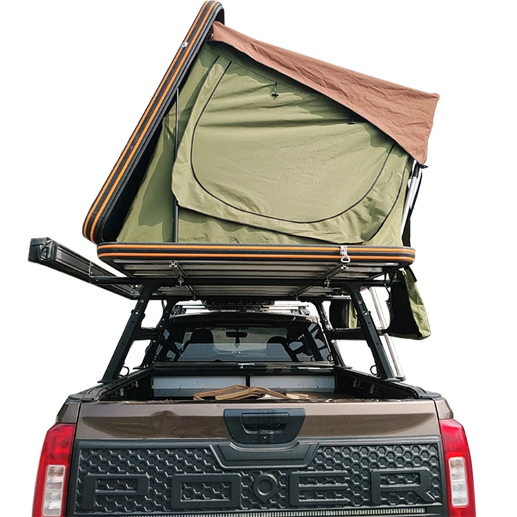 

Aluminum Car Roof Top Tent Folding Camping Truck Rooftop Tent for SUV