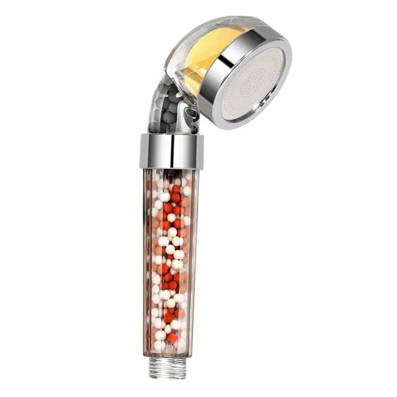 

High Pressure Shower Head Replacement Filter Balls Strong Pressurization Spa Massage Shower Nozzle Adjustable Anti-falling