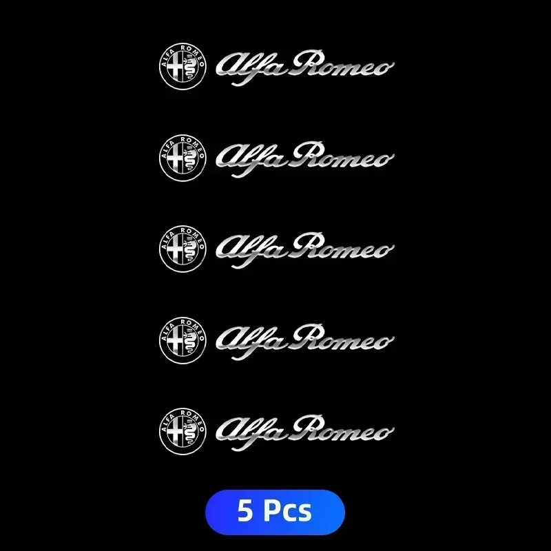 

3D металлическая автомобильная декоративная наклейка, наклейка, аксессуары для интерьера для Alfa Romeo Giulia Stelvio Giulietta 156 159 147 Mito Tonale