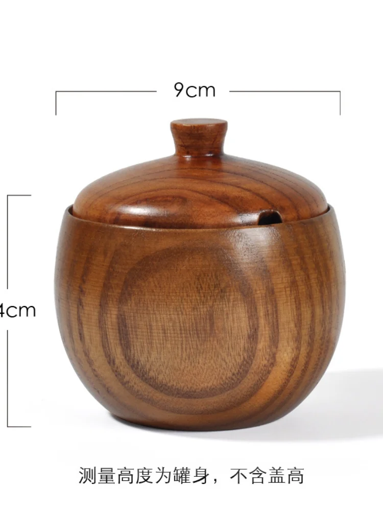 

Деревянная солонко с крышкой