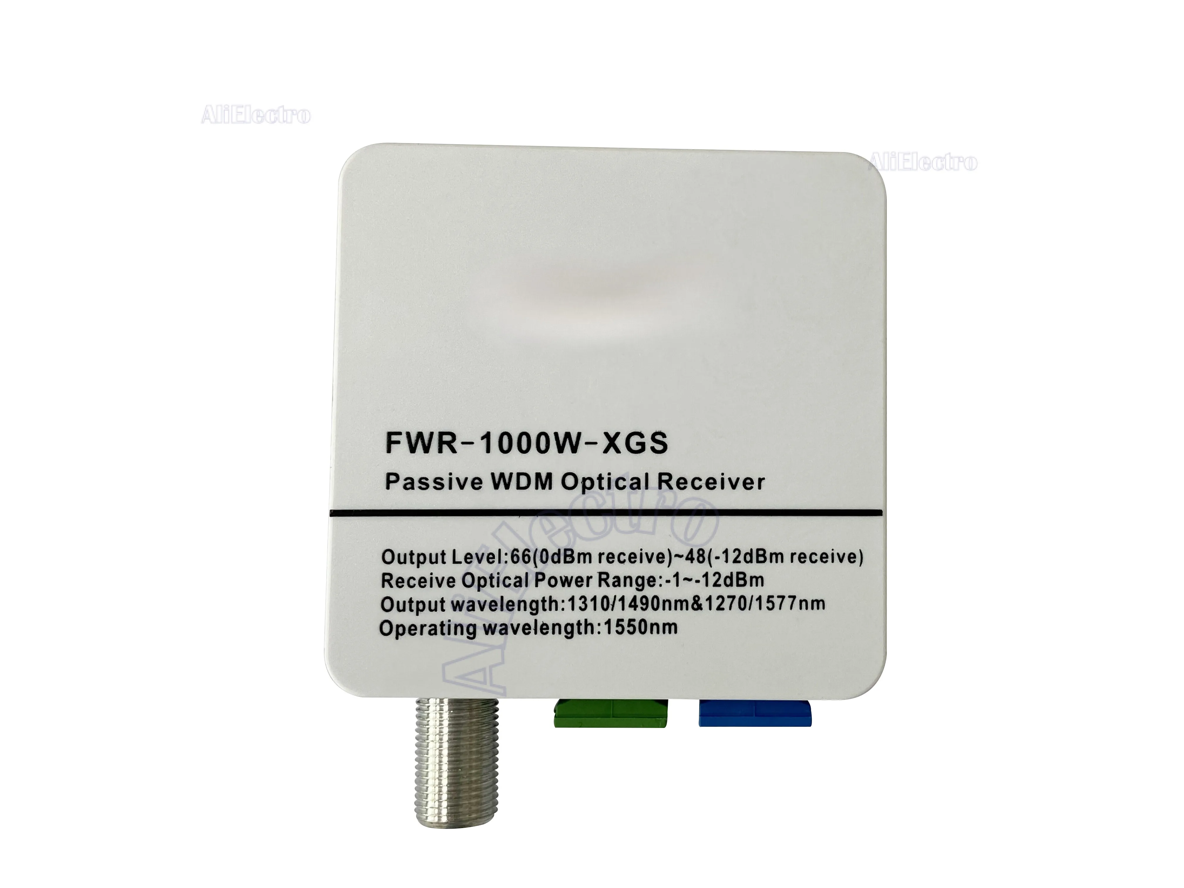 Пассивный оптический приемник FFTX 10G XGS-PON WDM CATV минимодовый пассивный 1550 нм -1 ~-12 дБ