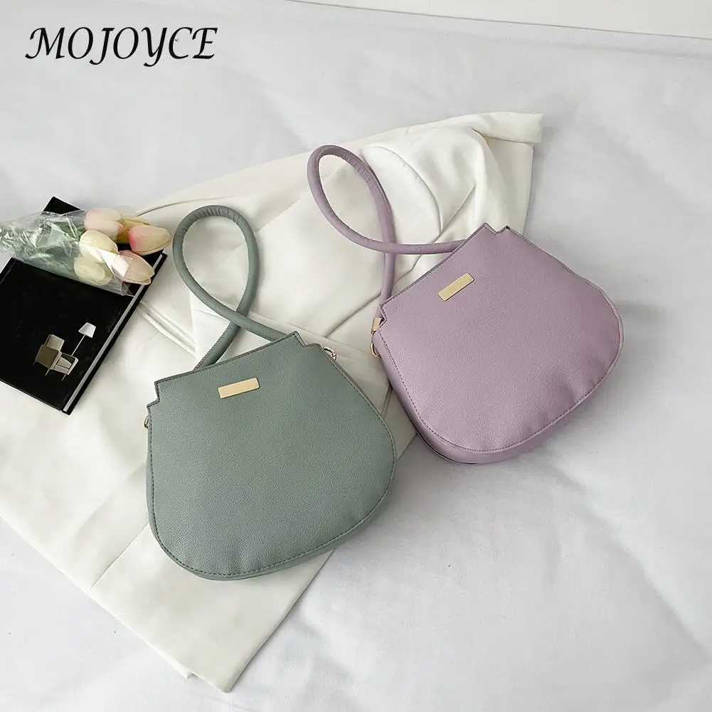 

Fashion Women Simple Handbag Leather Underarm Summer Shoulder Bags Female Laptop Bags School for Ladies Shopping
