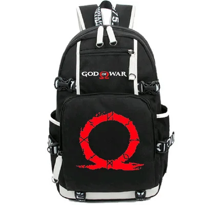 

2023 Game God of War Backpack Student School travel bag New laptop bags Boy girl Unisex Oxford blue Backpacks