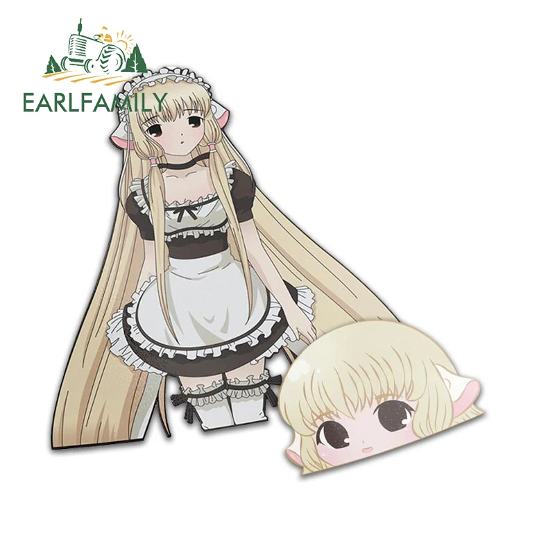 

EARLFAMILY 13 см для обитателей, виниловые наклейки с защитой от царапин, креативные строительные автомобильные товары