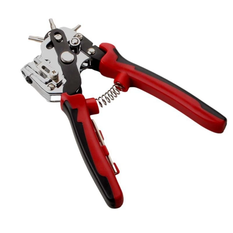 

1 Piece Heavy Belt Punch Pliers For Leather Leather Belt Puncher Hole Pliers With Lever Transmission For Punching Belts