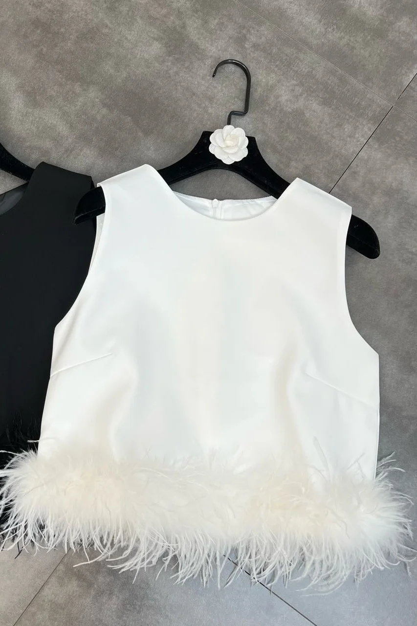 Лето 2022 Новое поступление женский жилет без рукавов PREPOMP с круглым вырезом и