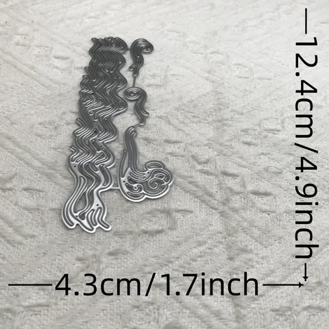 Металлические штампы для скрапбукинга "Волна"