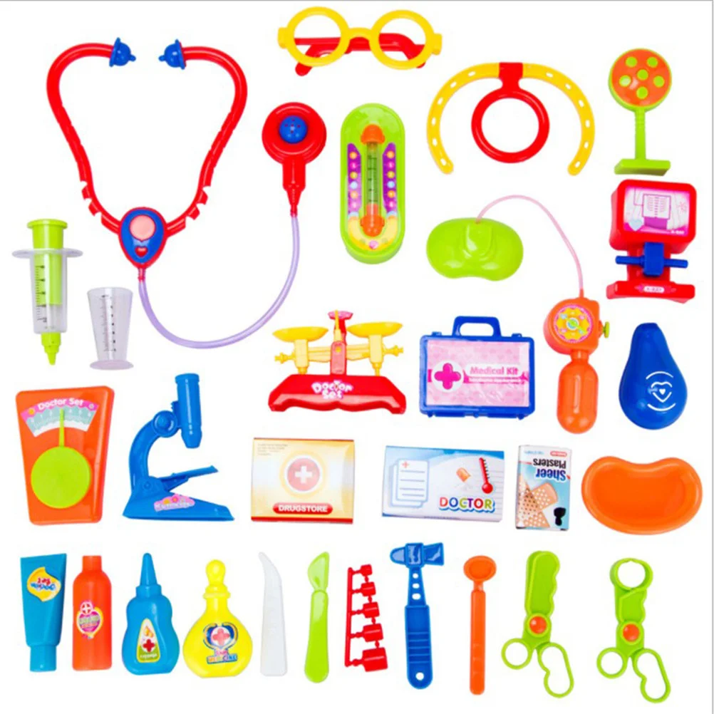 

Наборы инструментов, наборы для ролевых игр с игрушками для детей, в комплекте 30 инструментов (случайный выбор)