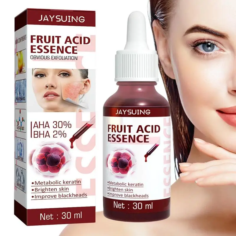 

Facial Serums For Women Fruit Acid Essence Fluid For Blackhead Removal 1 Oz Moisturizing And Hydrating Lotion For Oily Skin And