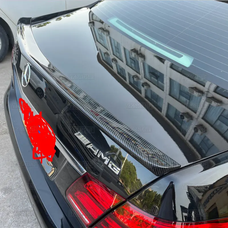 Спойлер для Mercedes W212 2008-2013 АБС-пластик украшение на хвостовое крыло автомобиля