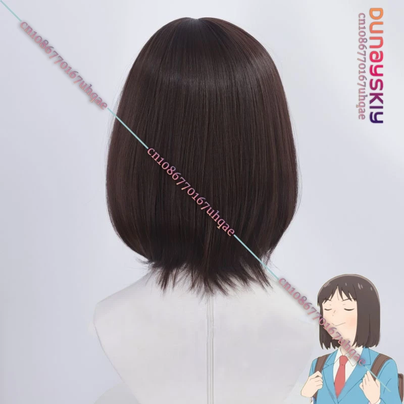 Аниме Skip and Loafer Shima Sousuke Iwamura Mitsumi Косплей Парик Золотой Короткий Коричневый