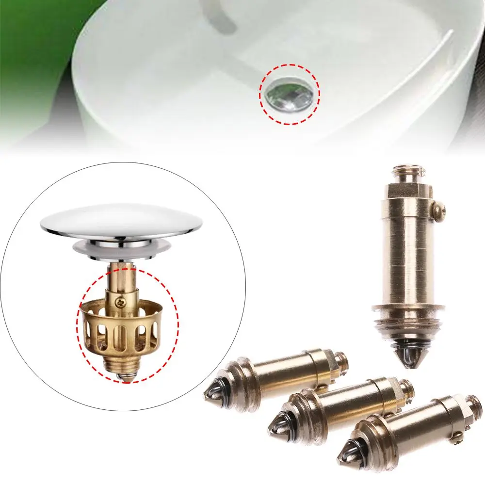 

Bathroom Supplies Replacement Washbasin Accessories Pop Up Bolt Plug Bolt Spring Basin Drain Stopper Clack Plug Bolt
