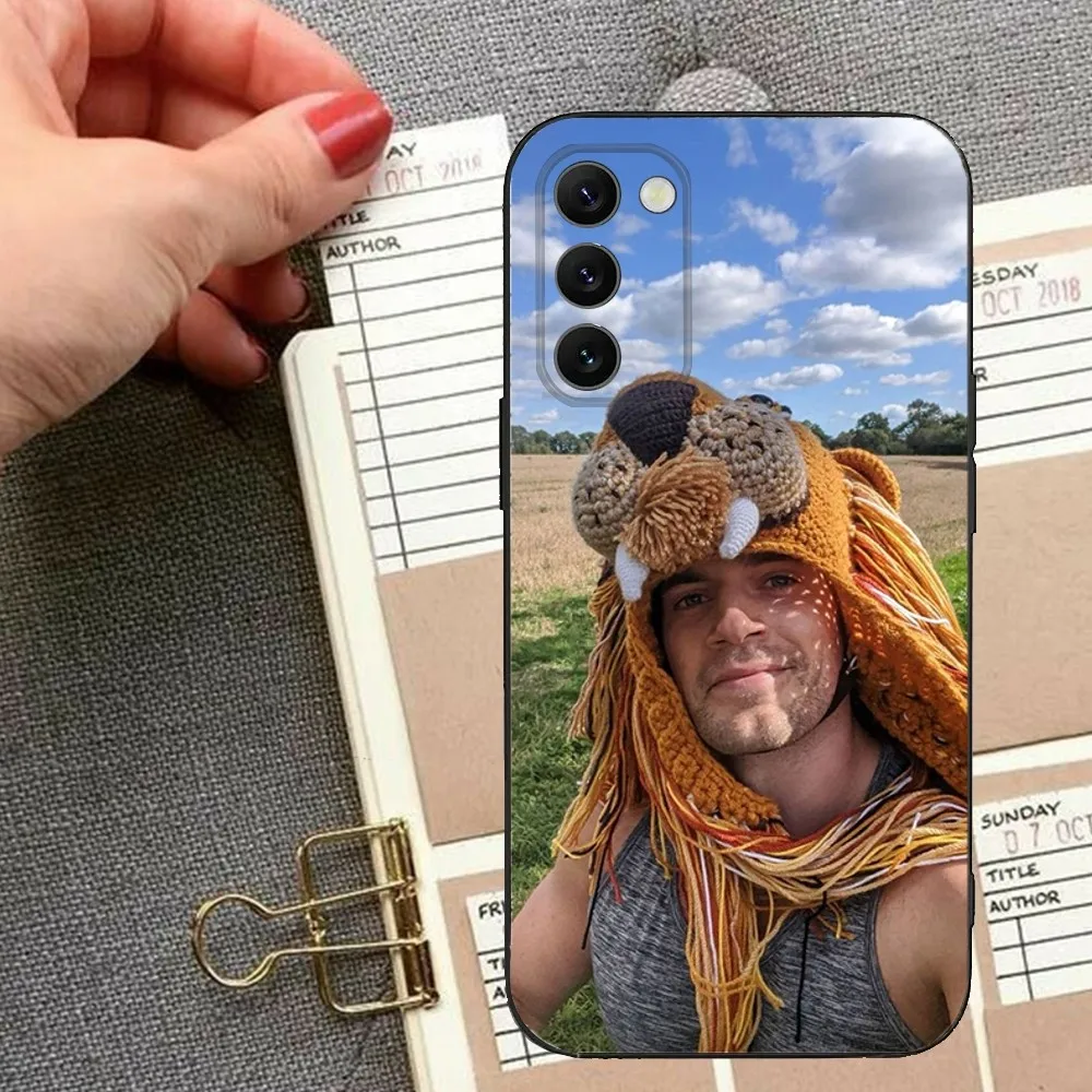 Чехол для телефона Actor H-Henry C-Cavill Samsung S24 23 22 30 21 10 9 Ultra Plus Lite FE 5G черный мягкий чехол